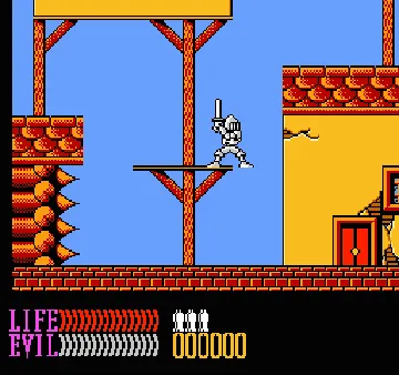 Wizards & Warriors III - Kuros...Visions of Power (Europe) screen shot game playing